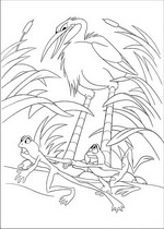 coloring page Princess and the Frog